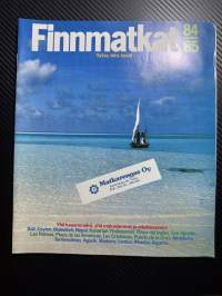 Finnmatkat syksy-talvi-kevät 1984/85 -matkaesite