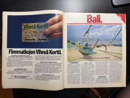 Finnmatkat syksy-talvi-kevät 1984/85 -matkaesite