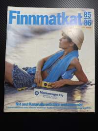 Finnmatkat syksy-talvi-kevät 1985/86 -matkaesite