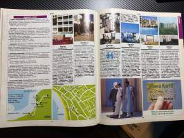 Finnmatkat syksy-talvi-kevät 1985/86 -matkaesite