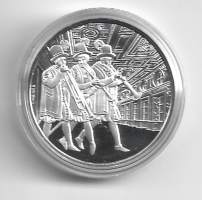 Itävalta10 euro  2002 Ambras PalaceHopeaa 17,3 g  0.915 Proof