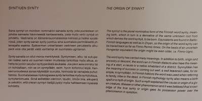 Synnyt - Nykytaiteen lähteitä.   ( nykytaide, taiteen tutkimus, taiteen sosiologia )
