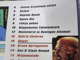 Soundi 1996 nr 5, Kansikuva ja artikkeli Apulanta, Joasn Osborne, Miljoonasade, Bruce Springsteen, Broadcast, Cure, ym.