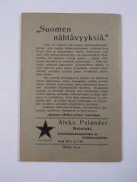 Suomen nähtävyyksiä 1 : Kuusiston linnan rauniot