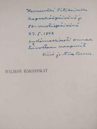 Halikon hakoniskat 1 : joulutapakuvaus (signeerattu, tekijän omiste)