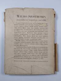 Wilho Sjöström : muistikuvia taipaleen varrelta (signeerattu, tekijän omiste)