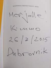 Kasvonsa menettänyt mies (tekijän omiste)