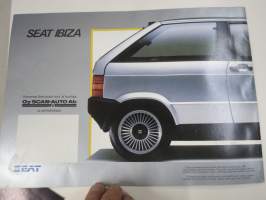 Seat Ibiza 1985 -myyntiesite
