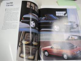 Saab 900 1992 -myyntiesite / sales brochure
