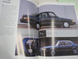 Saab 900 1992 -myyntiesite / sales brochure