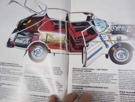 Saab 99 1980 -myyntiesite / sales brochure