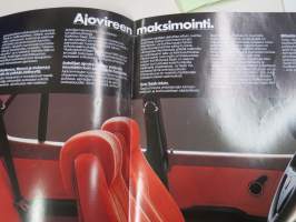 Saab 900 19?? -myyntiesite / sales brochure