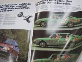 Saab 900 19?? -myyntiesite / sales brochure