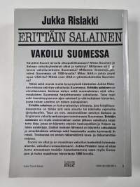 Erittäin salainen : vakoilu Suomessa