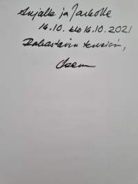 Kynällä ja pensselillä (signeerattu)