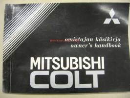 Mitsubishi Colt -käyttöohjekirja