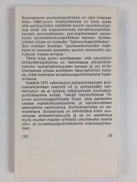 Kaksiteräinen miekka : 70-luvun puolustuspolitiikka