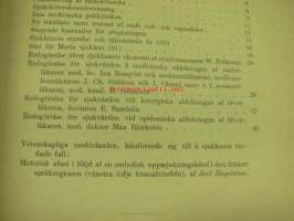 Maria Sjukhus i Helsingfors Årsberättelse för år 1910 -vuosikertomus