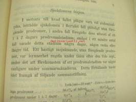 Maria Sjukhus i Helsingfors Årsberättelse för år 1899 -vuosikertomus