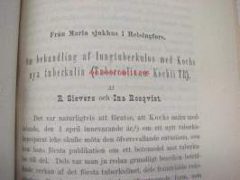 Maria Sjukhus i Helsingfors Årsberättelse för år 1897 -vuosikertomus