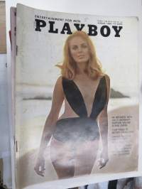 Playboy 1968 August, mm. Vargas aukeaman Pinup -kuva -aikuisviihdelehti / adult graphics magazine