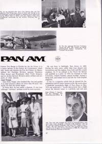 ESSO Air World 1977 vol. 29 N:o 4.  Pan Am - puoli vuosisataa ilmailun historiaa. Katso muut artikkelit kuvista.