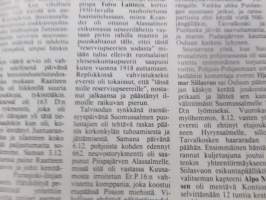Talvisota Pohjois-Suomessa. Eripainos sanomalehti Kalevan 3.12.1989-11.2.1990 julkaisemasta 10-osaisesta artikkelisarjasta