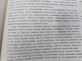 Kertomus Jääkäripataljoona 6:n vaiheista vuosina 1943-44 Suomen ja Neuvostoliiton välisessä nk Jatkosodassa -rykmentinkomentaja Tapio Peitsaran omakustanteinen kirja