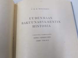 Uudenmaan rakuunarykmentin historia, ex. O.S. Otto von Schulman -kirjasto (ex Libris etulehdellä)