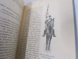 Uudenmaan rakuunarykmentin historia, ex. O.S. Otto von Schulman -kirjasto (ex Libris etulehdellä)