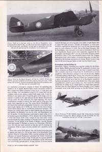 Air International - August 1991 Vol. 41, Number 2. Katso artikkelit kuvista. (ilmailu)