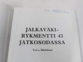 Jalkaväkirykmentti 43 jatkosodassa