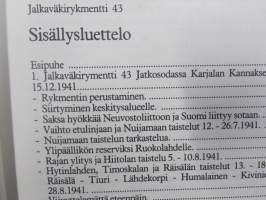 Jalkaväkirykmentti 43 jatkosodassa