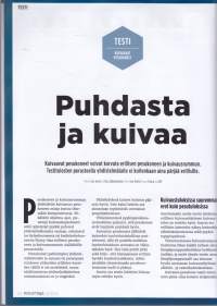 Kuluttaja (lehti) 5/2025 - Testit: 15 vaatehöyrystintä, 42 tablettia, 18 kuivaavaa pesukonetta.