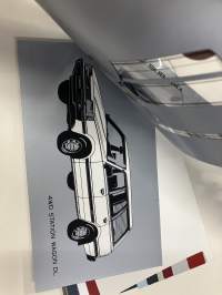 Subaru 4-door Sedan GL, 4WD Station Wagon GL / DL värimallit / colour samples