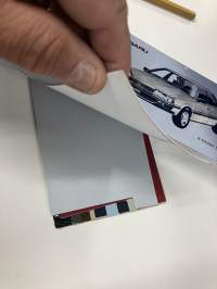 Subaru 4-door Sedan GL, 4WD Station Wagon GL / DL värimallit / colour samples