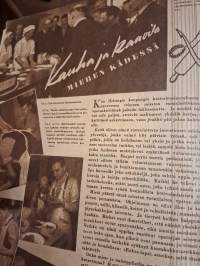 Kotiliesi 13-14,1947.Kuka muistaa kirjat lapsille  Otavan mainoksesta? Lasten ryhdistä Englannin terveisiin juuri sodasta selvinneeseen Suomeen Ym.. Sivuja 31.