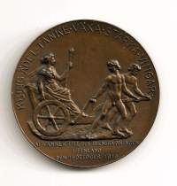 Ernst ja Magnus Dahlström, ( Walter Runeberg  1921 ) ,  mitali 55 mm,lyöty 500 kpl:tta