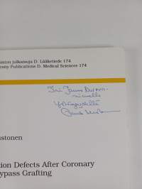 Conduction Defects After Coronary Artery Bypass Grafting (signeerattu, tekijän omiste)
