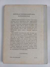 Historian tuntisuunnituksia kansakoululle