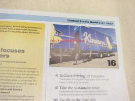 Scania World 2007 nr 5-6 -asiakaslehti englanniksi