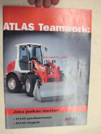 Atlas pyöräkuormaajat / täryjyrät -myyntiesite