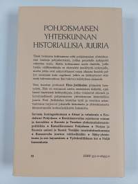 Pohjoismaisen yhteiskunnan historiallisia juuria
