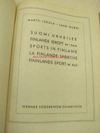 Suomi urheilee - Finlands idrott av i dag - Sports in Finland - La Finlande sportive - Finnlands Sport im Bild