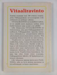 Vitaaliravinto : Vegaaniruoka, tulevaisuuden ravinto