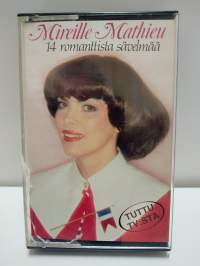 c-kasetti Mireille Mathieu 14 romanttista sävelmää