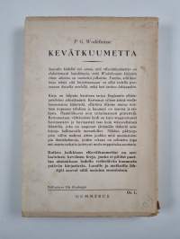 Kevätkuumetta : leikillinen romaani
