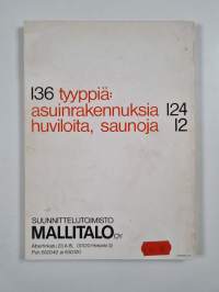 Rakennuspiirustusten valintaopas : 136 tyyppiä: asuinrakennuksia 124, huviloita, saunoja 12