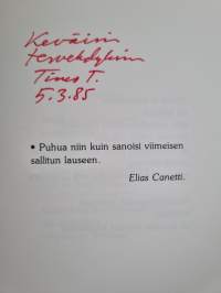 Hymyilet viistoon (signeerattu, tekijän omiste)