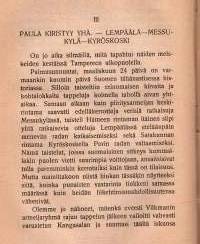 Punaisen Tampereen kukistuminen  -Kuvauksia ja kokemuksia